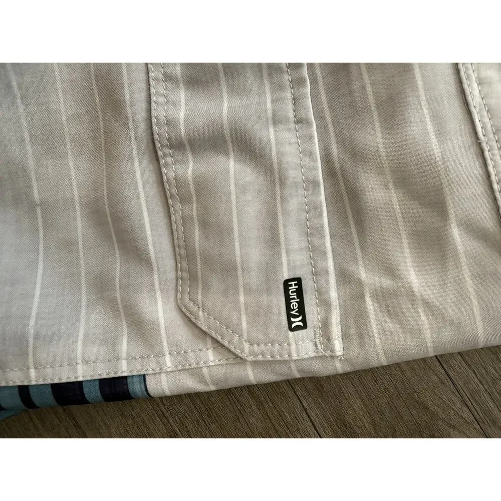 Men's Board Shorts Size 38 Hurley Volcom Swim Trunks Unlined - Picture 10 of 11